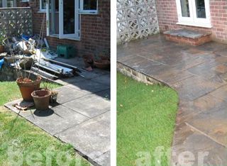 landscape paving